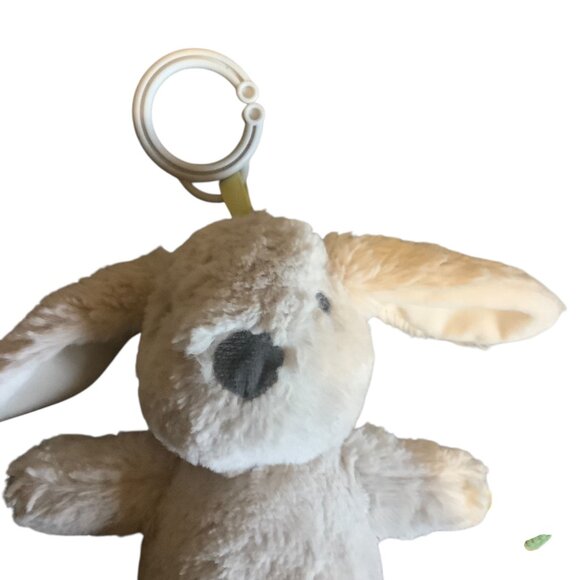 Fluffy Bunny Plush Stuffed Animal Baby Toy Clip & Carrot Cloud Island 13” - Picture 2 of 5